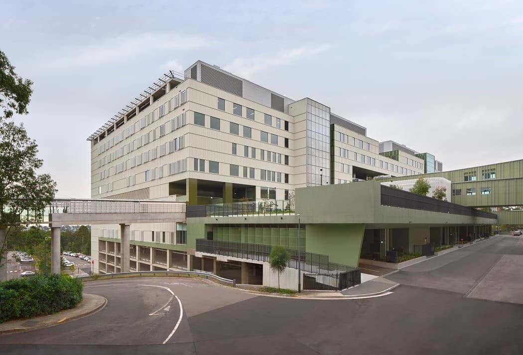The Acute Services Building at John Hunter Hospital, Newcastle